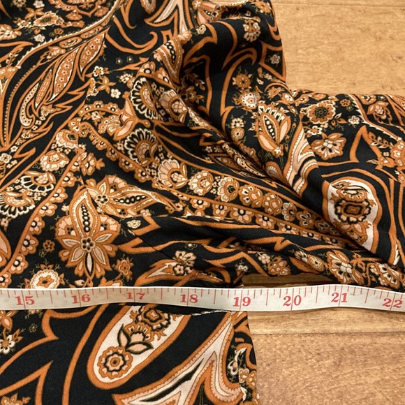 H&M Paisley Print Dress - Brown and Black - Picture 7 of 11